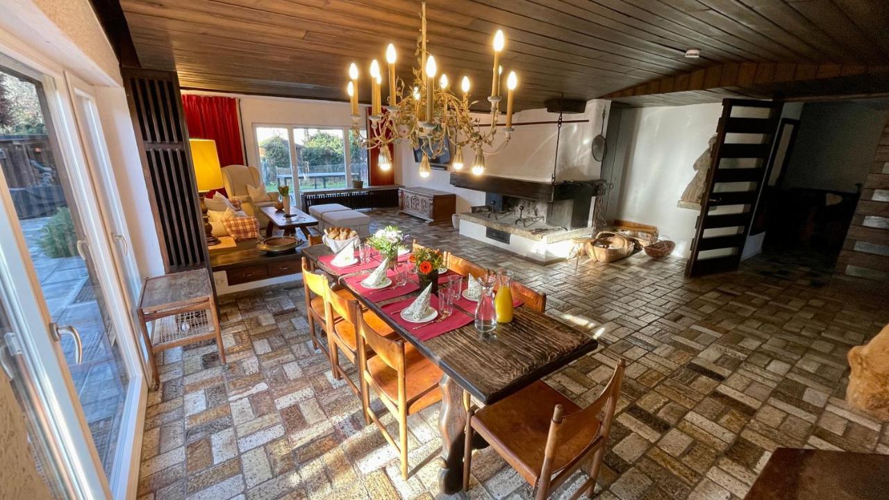Large Holiday Apartment With Sauna, Terrace, Garden And Open Fireplace Lenggries Dış mekan fotoğraf