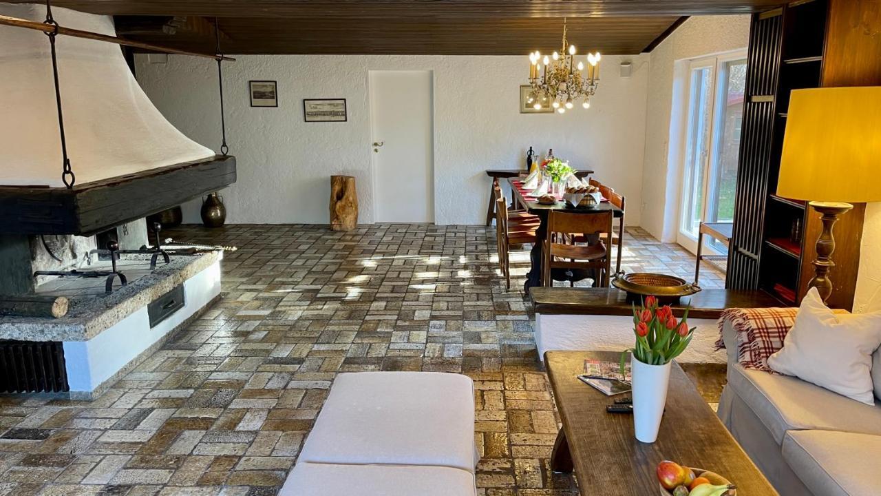 Large Holiday Apartment With Sauna, Terrace, Garden And Open Fireplace Lenggries Dış mekan fotoğraf