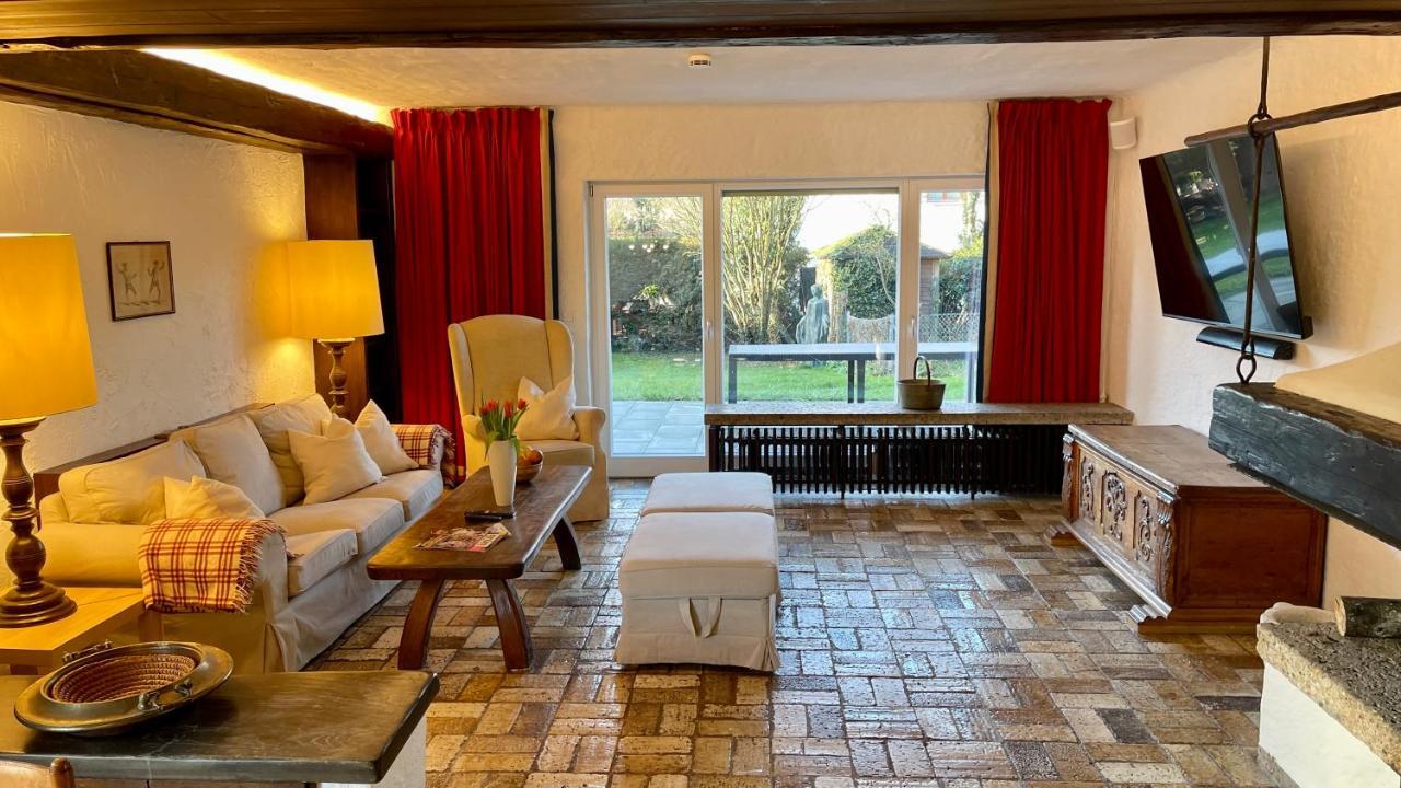 Large Holiday Apartment With Sauna, Terrace, Garden And Open Fireplace Lenggries Dış mekan fotoğraf