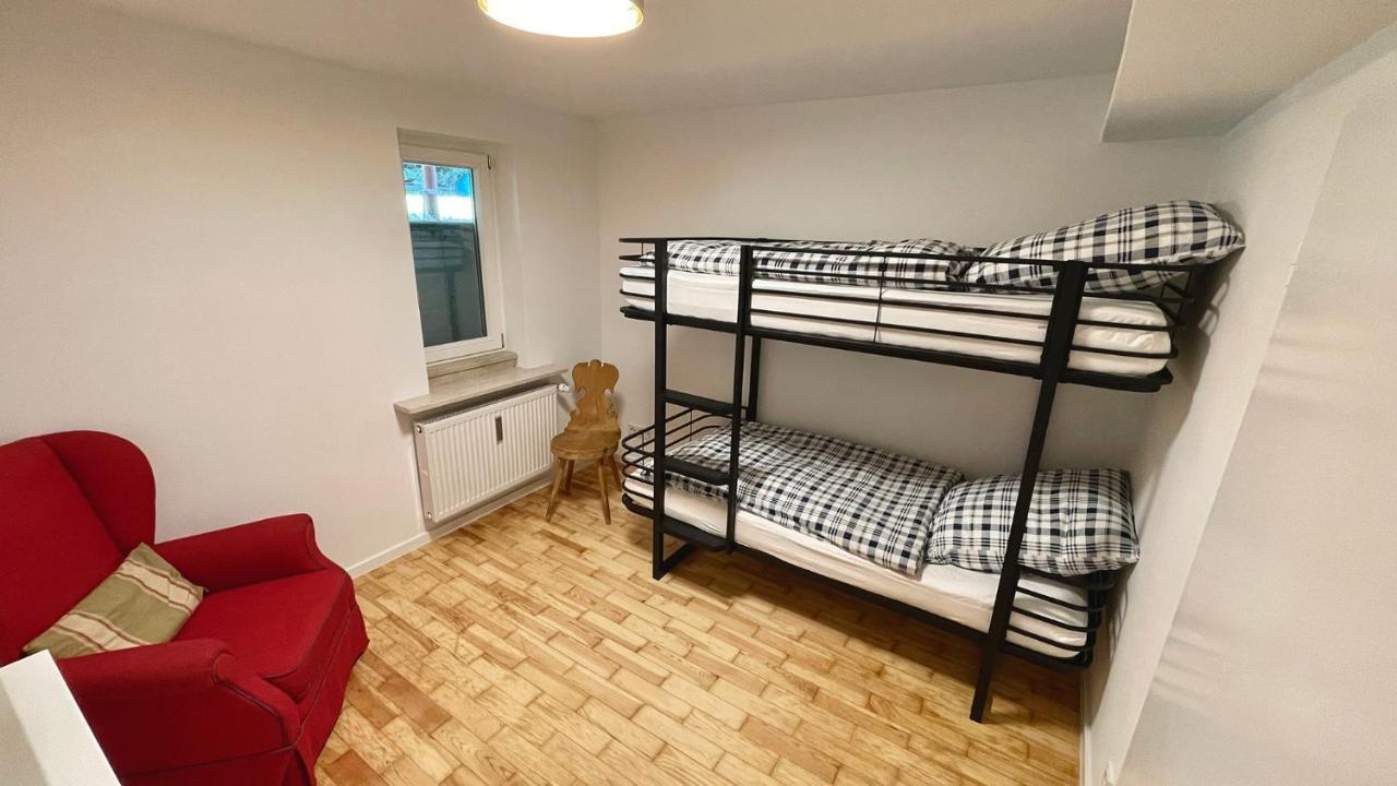 Large Holiday Apartment With Sauna, Terrace, Garden And Open Fireplace Lenggries Dış mekan fotoğraf